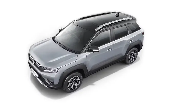Maruti Suzuki Brezza - Splendid Silver with Bluish Black Roof